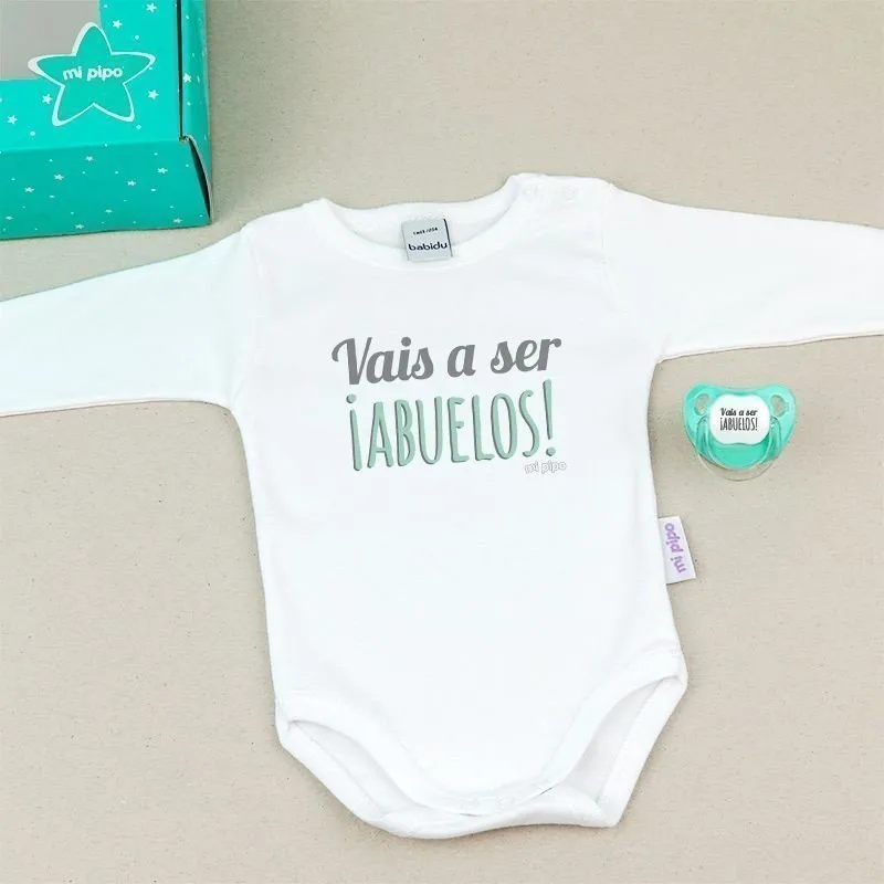 Cajita regalo bebé Vais a ser Abuelos